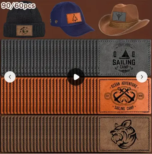 [G003] G003- Custom Laser Engraved Leather Patch